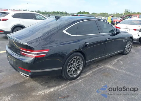 2024 Genesis G80 2.5T Awd из США, поврежденный, VIN KMTGB4SC8RU218931